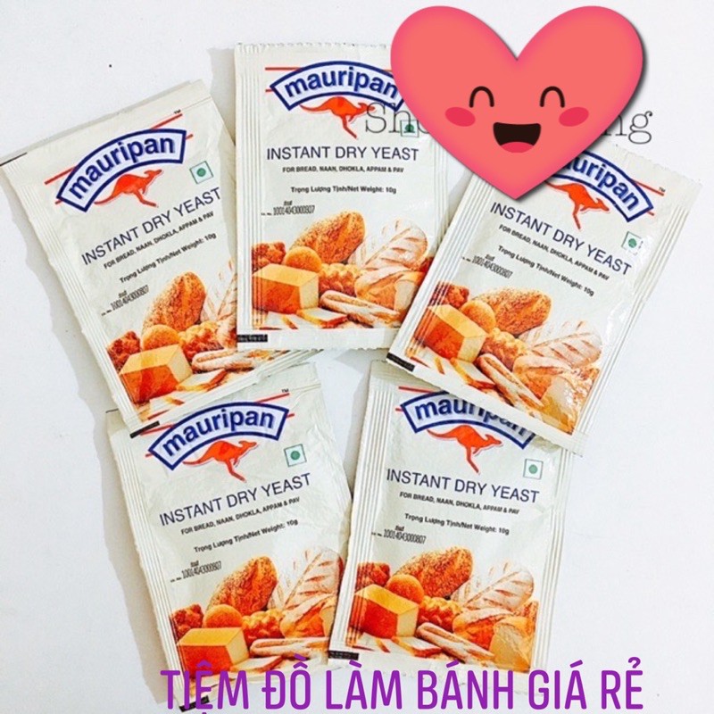 Men Mauripan / Men khô Mauri / Men nở / Men bánh mì