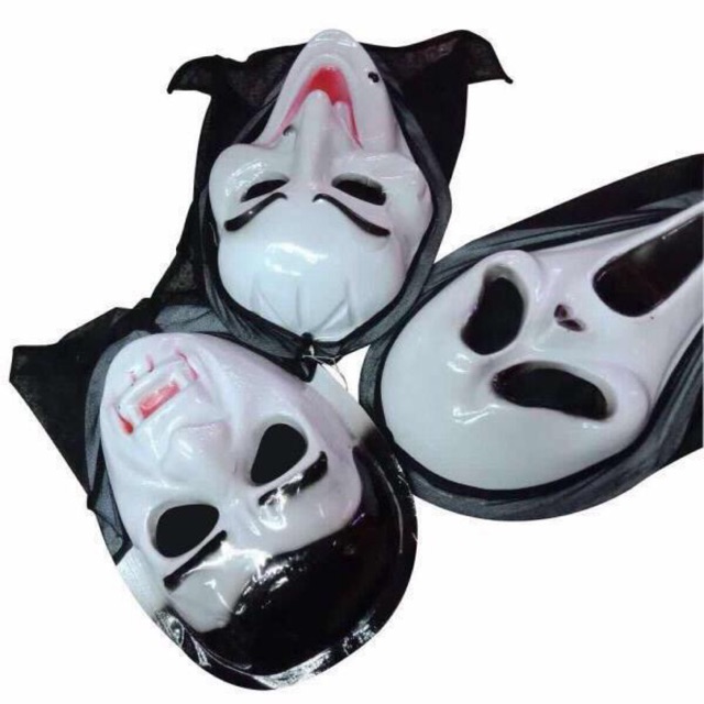 Mặt nạ trắng cho hội Halloween
