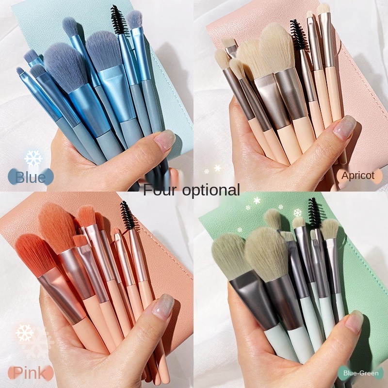 Set 8 cọ trang điểm tự nhiên chất lượng cao