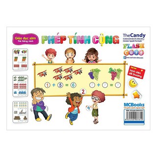 [chính hãng]Thẻ Flashcard Dạy Trẻ Theo Phương Pháp Glenn Doman - Phép Tính Cộng