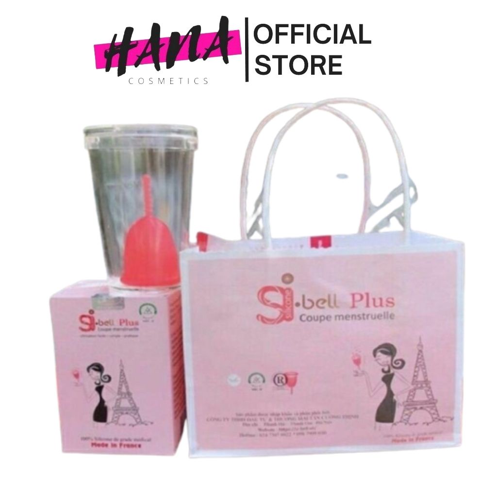 Cốc Nguyệt San Sibell Plus Chính Hãng Pháp Full Quà Tặng, Siêu Mềm Mại, Thoải Mái, Tự Tin, Xóa Tan Nỗi Lo Ngày Dâu Rụng