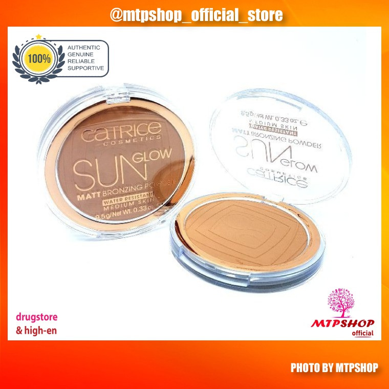 Phấn Tạo Khối Catrice Sun Glow Matt Bronzing Powder