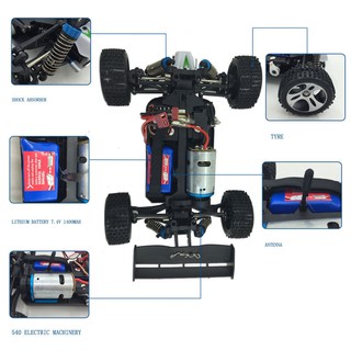 Xe điều khiển từ xa Wltoys A979B