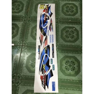 Tem xe wave R 125 chất liệu Candy cao cấp
