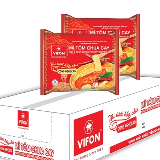 Thùng 30 Mì Tươi VIFON Tôm Chua Cay (70g/gói)