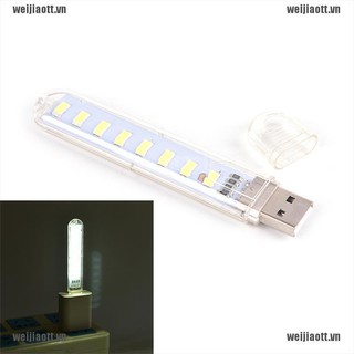 Đèn led usb mini 8 bóng tiện lợi
