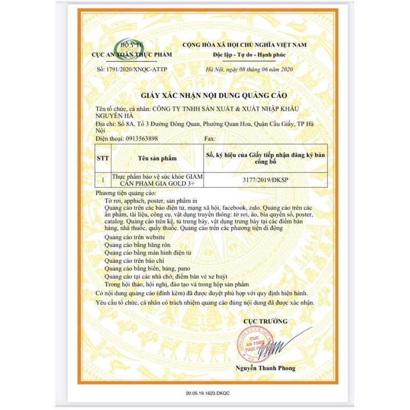 Viên Giảm Cân Phạm Gia - Thế Hệ Cải Tiến 2020 | BigBuy360 - bigbuy360.vn