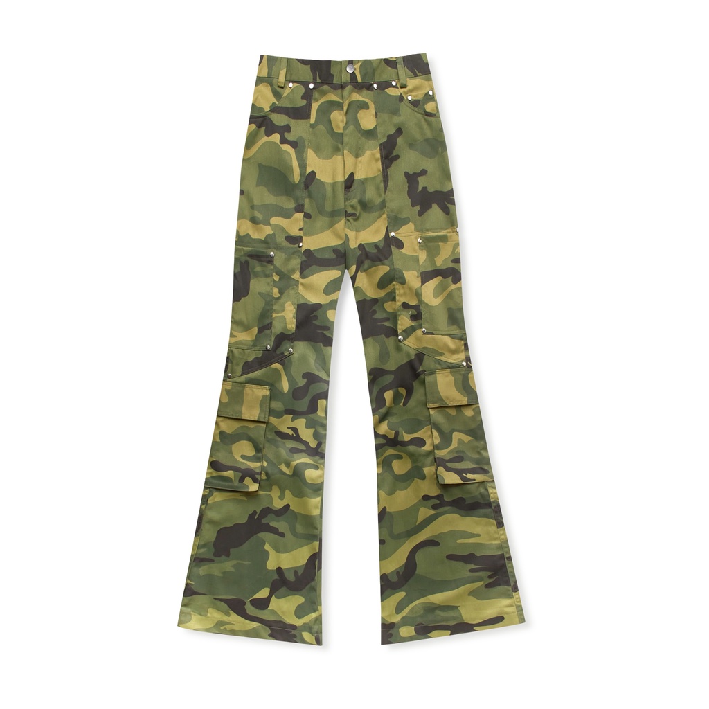 Quần Cargo Ống loe Camo / SDWTT
