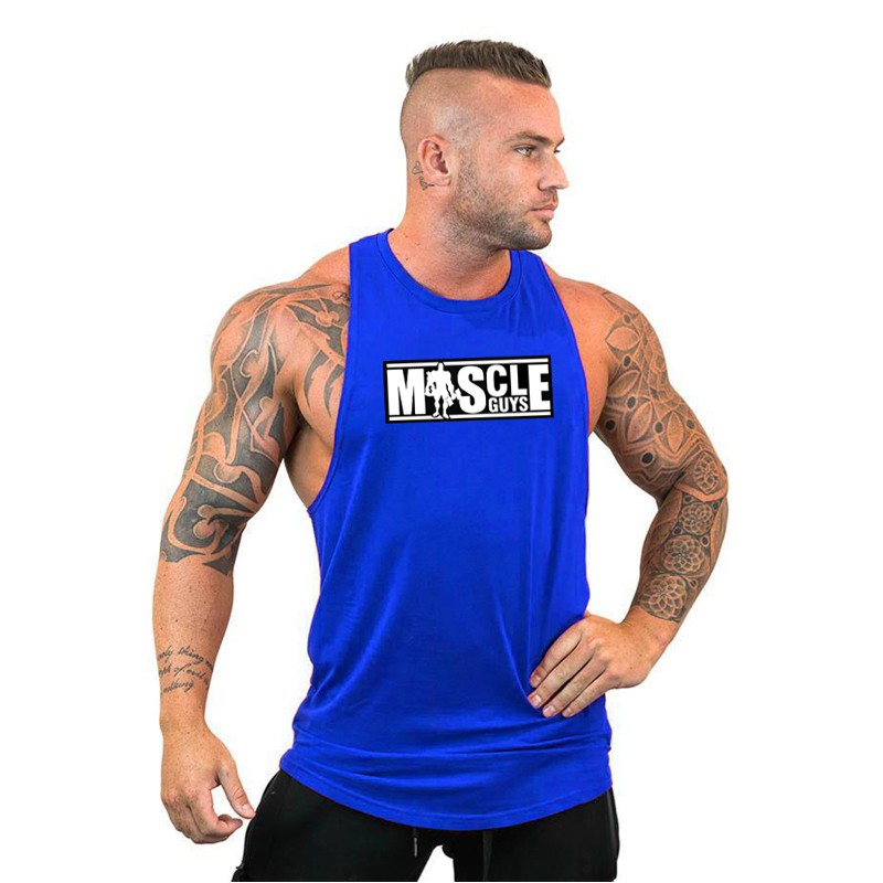 Mens Korean Fashion Vest Sinlgets Cotton Oneck Sleeveless Mens Fashion Otdoor Training Wear
