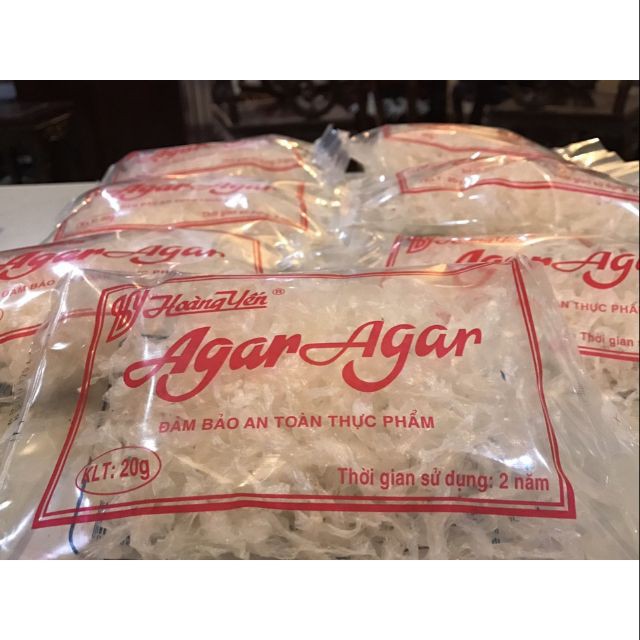Rau Câu Sợi Agar Hoàng Yến 20g KETO/ DAS | BigBuy360 - bigbuy360.vn