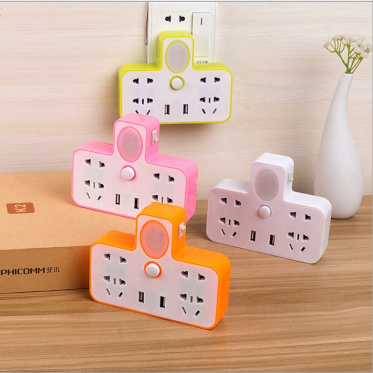 Ổ CẮM ĐIỆN CHỮ T CÓ ĐÈN PHÁT SÁNG