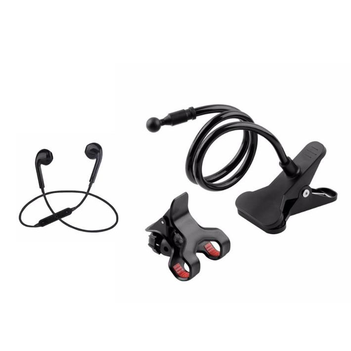 Tai nghe Bluetooth Sports Headset S6 + Tặng kẹp giá đỡ đuôi khỉ (giao màu ngẫu nhiên)