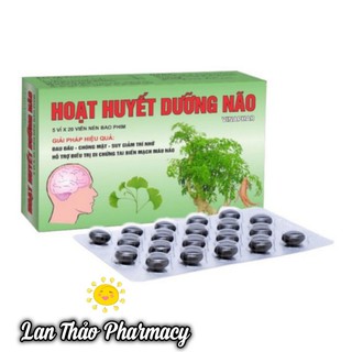 [100 VIÊN] HOẠT HUYẾT DƯỠNG NÃO VINAPHA CHÍNH HÃNG GIÚP BỔ NÃO TĂNG CƯỜNG TRÍ NHỚ NGỦ NGON