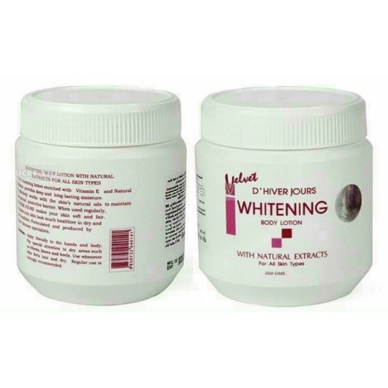 Kem dưỡng trắng da Velvet D'HIVER JOURS WHITENING BODY LOTION 350g