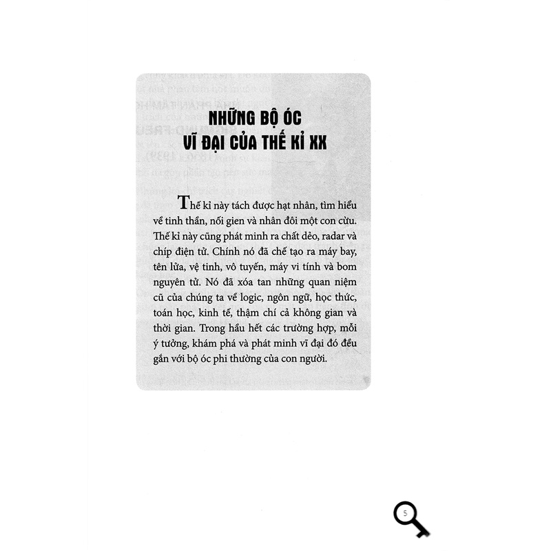 Sách Chìa Khóa Vàng - Những Bộ Óc Vĩ Đại Trong Khoa Học Thế Kỷ XX