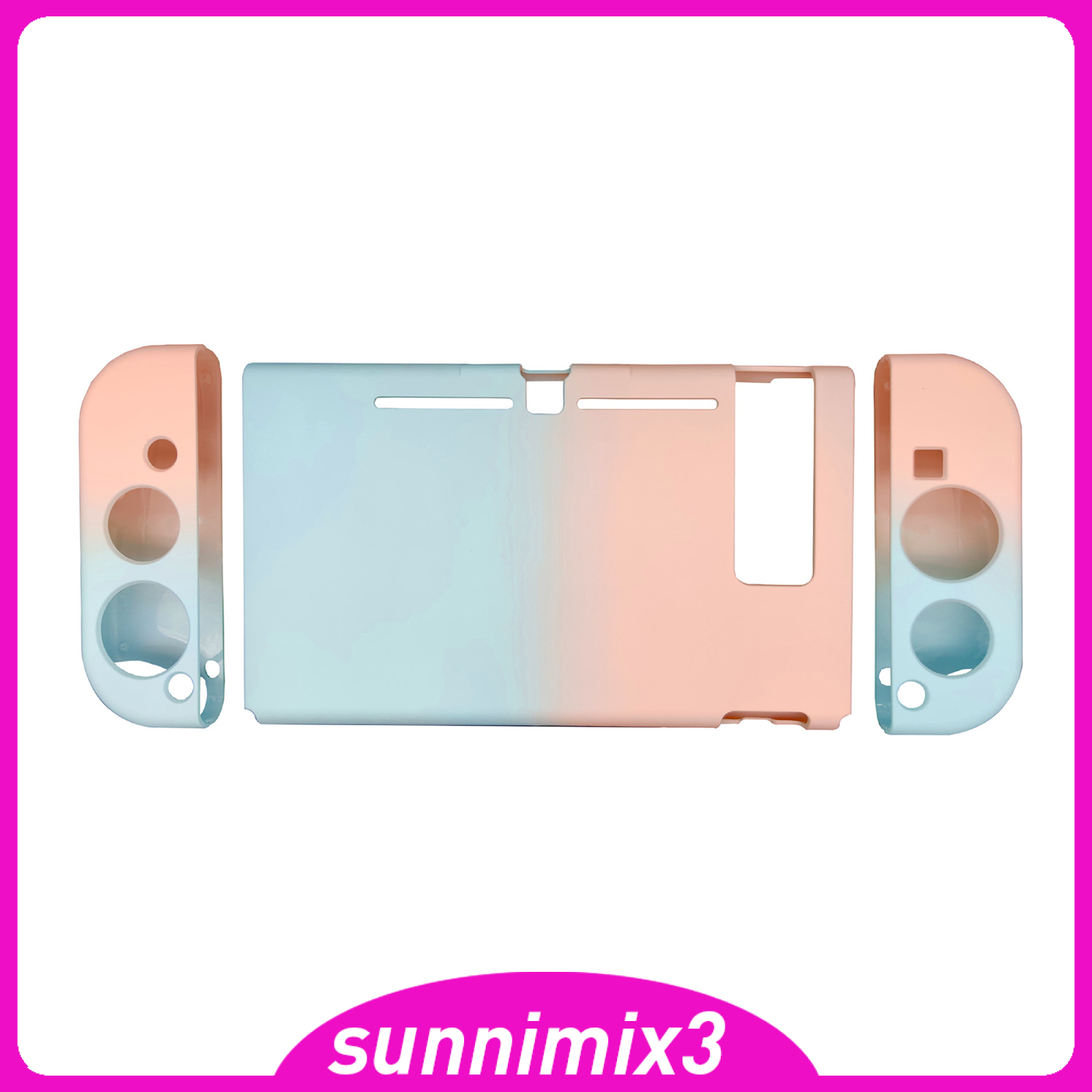 Ốp Lưng Silicon Mềm Màu Trơn Cho Máy Chơi Game Nintendo Switch