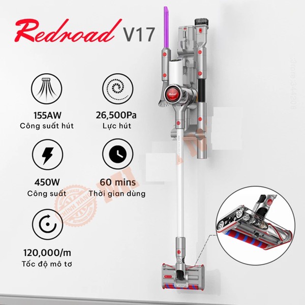 Máy hút bụi cầm tay Xiaomi Dreame V12 New 2021//Deame V12 Pro/Redroad V17/Redroad V17 Max/Dreame V16