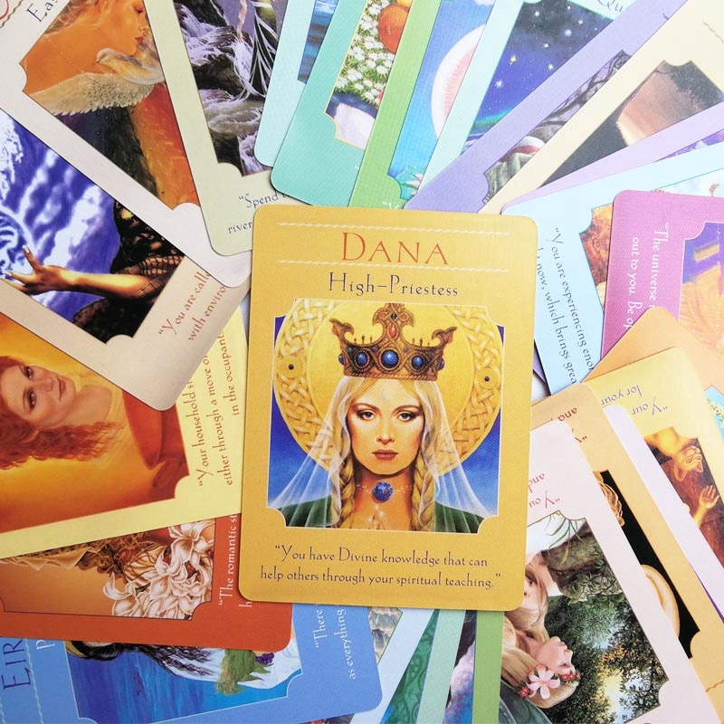 Bộ bài tiên tri Goddess Guidance Oracle Cards 44 tấm dùng cho bói tương lai