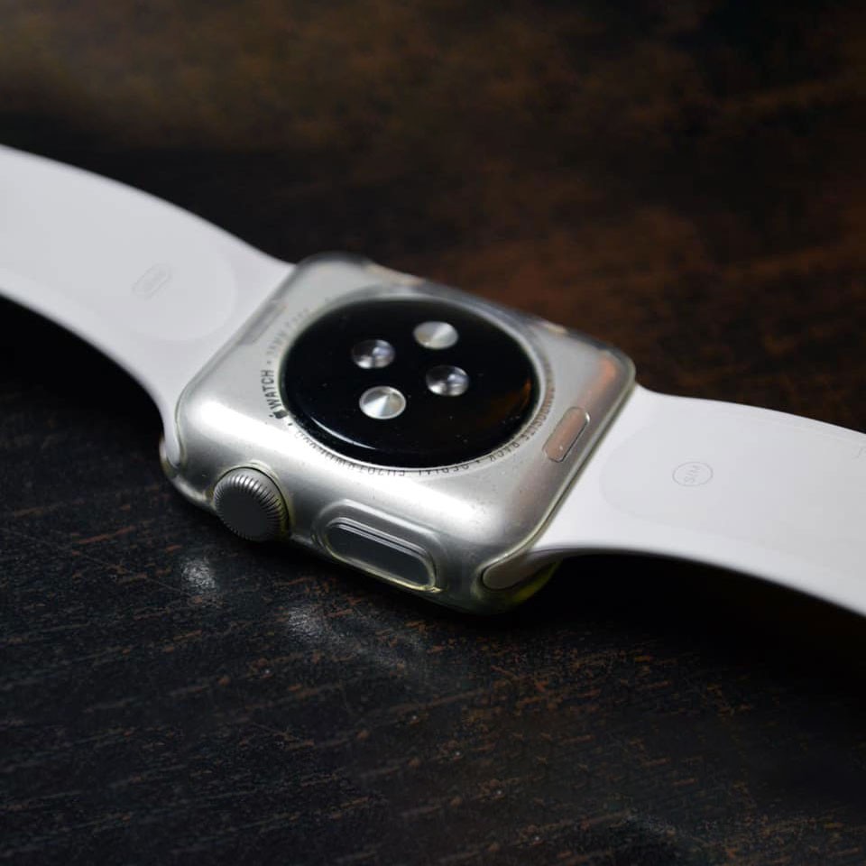 Ốp Apple Watch Trong Suốt Silicon Dẻo Dành Cho Tất Cả Size 38/40/42/44 Và Series 1/2/3/4/5