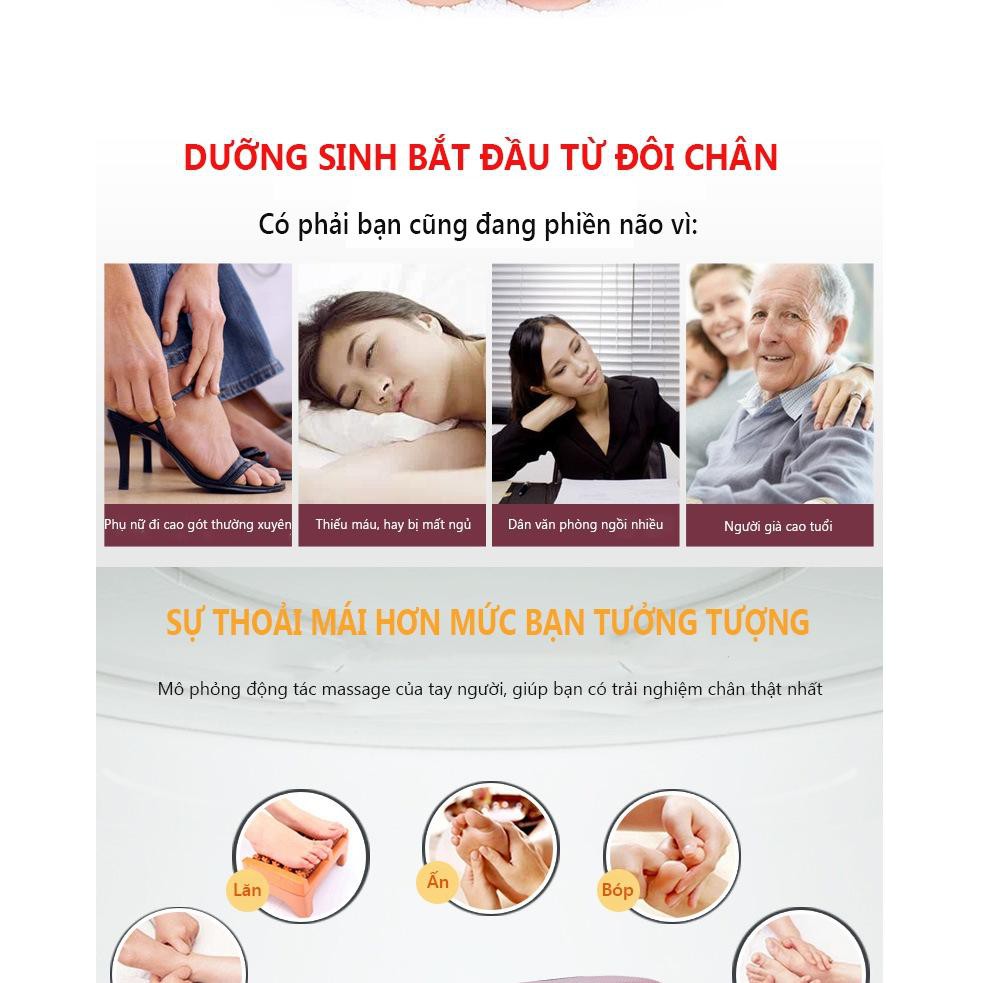 MSG10 MÁY MASSAGE CHÂN FOOT MASSAGER Máy massage huyệt đạo bàn chân