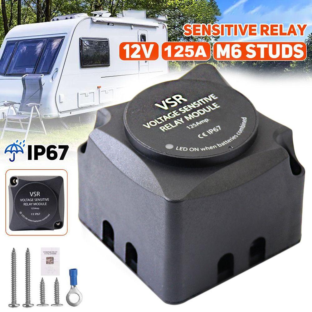 Rơ Le Sạc Pin Kép Cách Ly Thông Minh Cho Xe Hơi RV