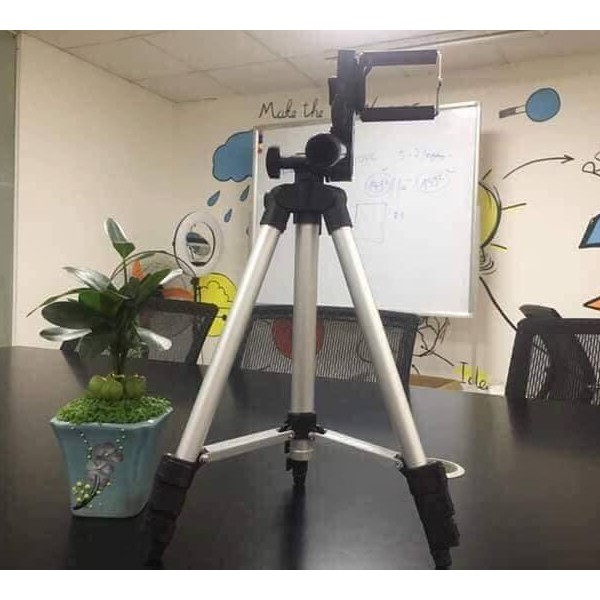 Gậy TRIPOD 3 chân kéo dài làm giá đỡ điện thoại