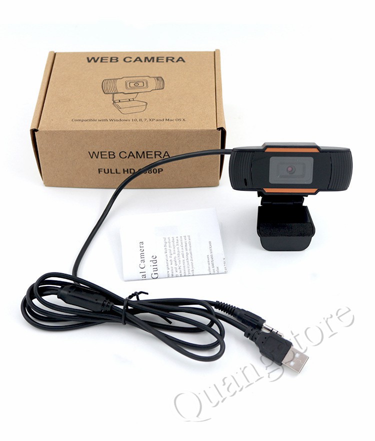 Webcam máy tính chuyên dụng cho Livestream, Học và Làm việc Online siêu rõ nét HD 720P - Wedcam quay chữ rõ nét