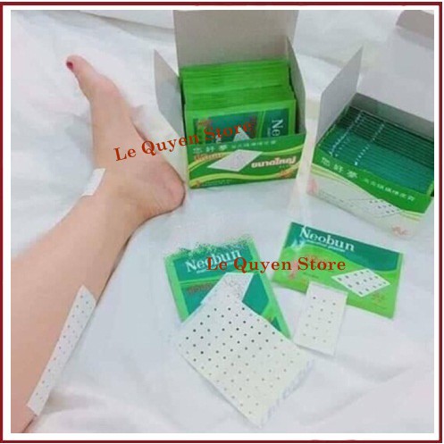 [Chính Hãng]Miếng dán giảm đau Neobun Menthol Plaster Thái Lan