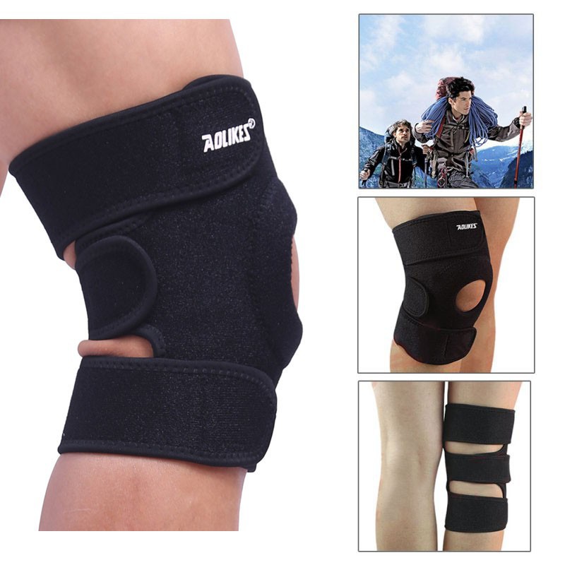 Đai hở quấn đầu gối Neoprene S7 hỗ trợ bảo vệ an toàn trong hoạt động leo núi