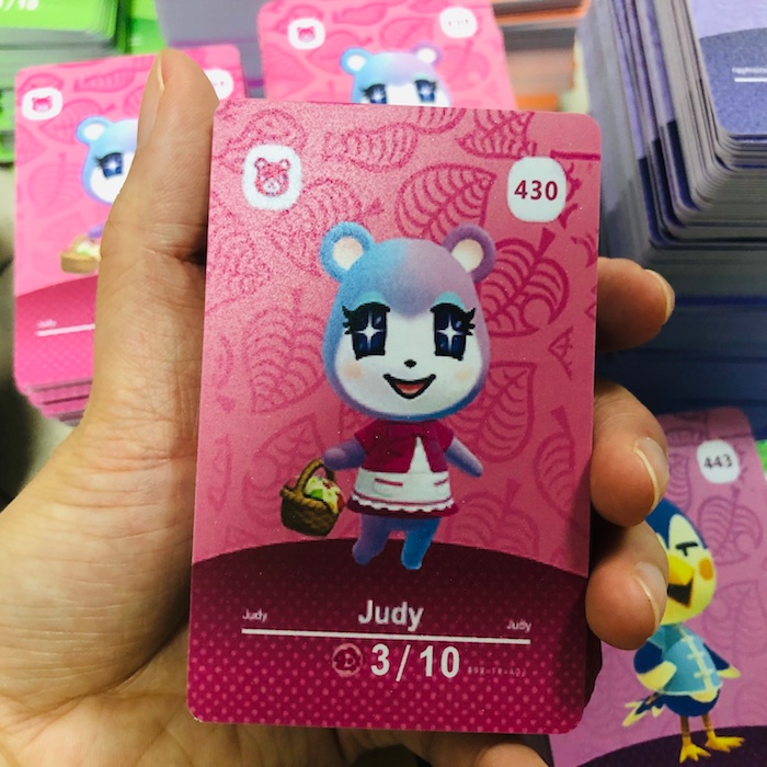 Bộ 5 thẻ bài trò chơi Animal Crossing Series 5 Amiibo