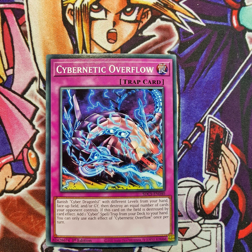 Thẻ bài Yugioh chính hãng | Cybernetic Overflow | SDCS Common