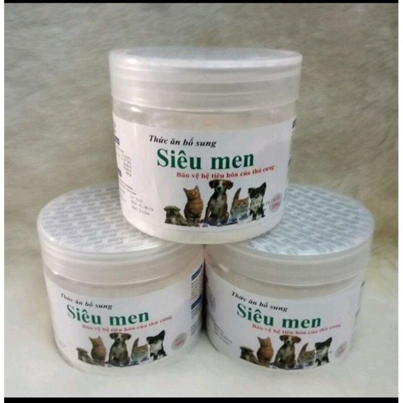 Siêu men cho chó mèo thức ăn bổ sung cho chó mèo thú cưng hộp 200g-familypetshop.vn