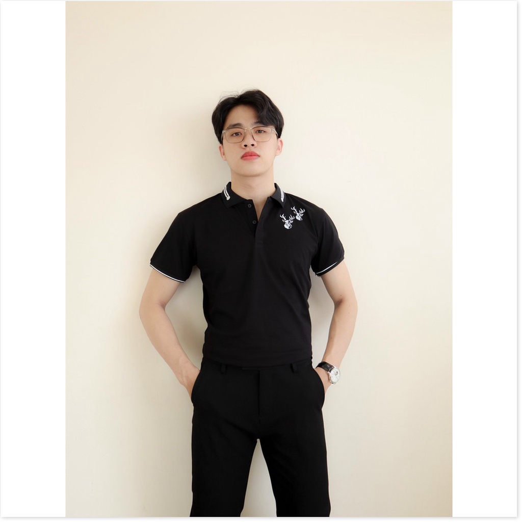 Áo thun cổ trụ ngắn tay đẳng cấp lịch lãm KOKO MI FASHION