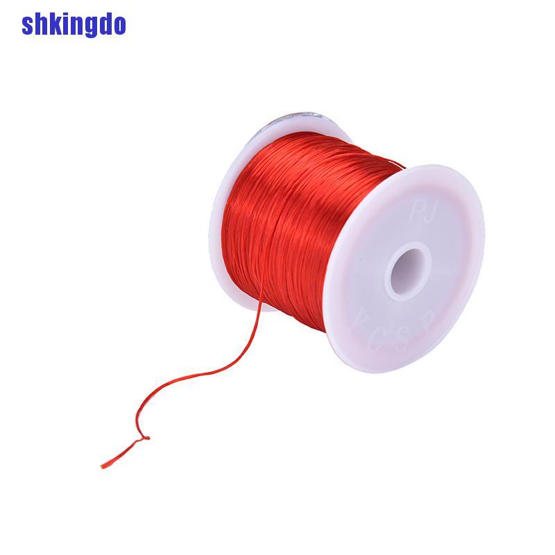 Cuộn Dây Cước Co Giãn Dùng Làm Vòng Tay / Vòng cổ 0.5mm Dài 50m