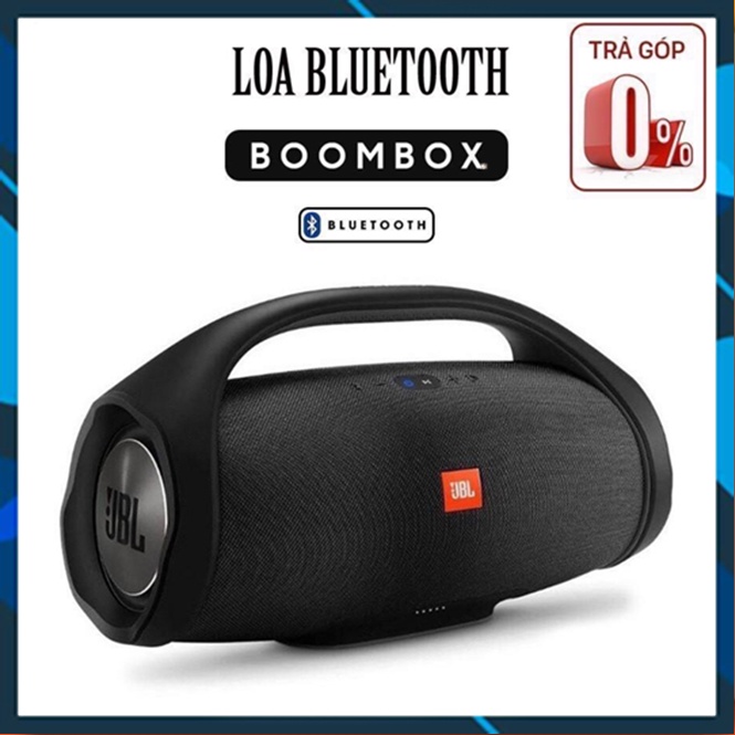 Loa không dây Bluetooth BOOMBOX Du Lịch Đa Năng giá rẻ công xuất 30W nhỏ gọn nghe nhạc 5h Bass lớn loa to