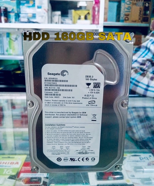 Ổ Cứng 3.5 Hdd 160gb 100% Cho Cpu Máy Tính | BigBuy360 - bigbuy360.vn