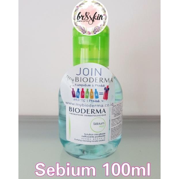 Bioderma (Hàng Mới Về) Nước Tẩy Trang Sebium H2O Micellar 100ml
