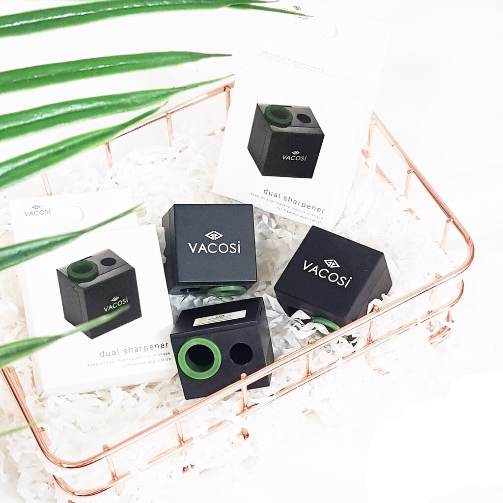 Chuốt Chì Kẻ Mày Và Chì Môi Vacosi Dual Sharpener - Hàn Quốc | BigBuy360 - bigbuy360.vn
