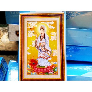 Tranh đính đá mẹ quan âm yn5093
