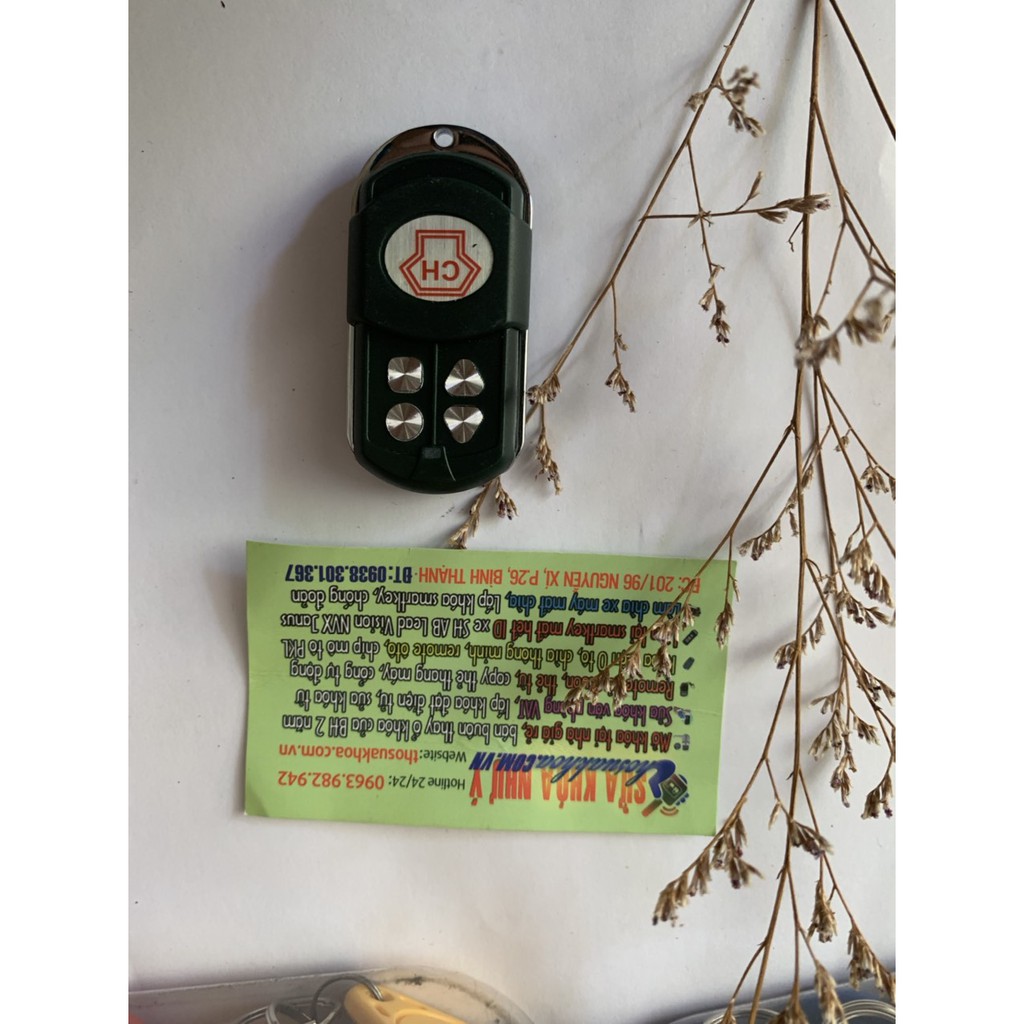 Remote cửa cuốn học lệnh mã 315 433 350 310 365 mHz rẻ nhất mà thông minh nhất