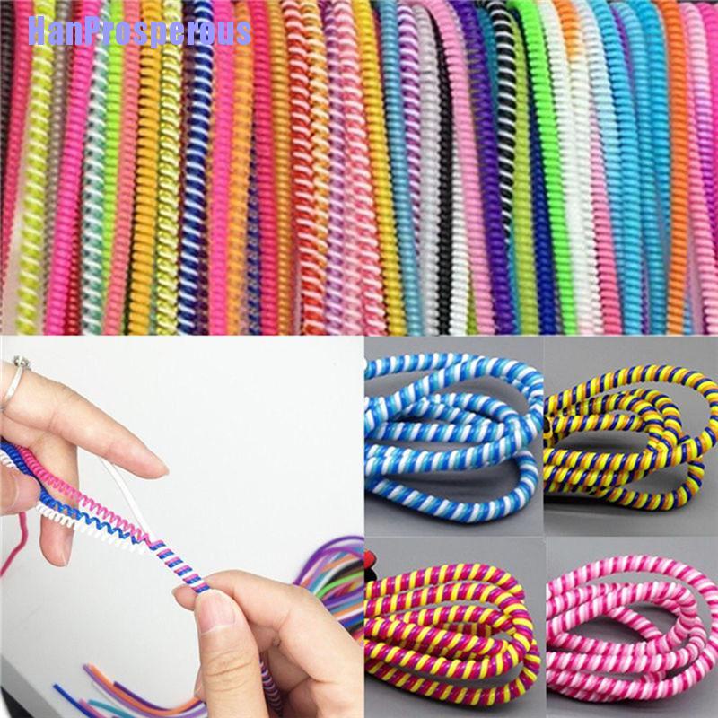 Set 10 dụng cụ quấn bảo vệ dây cáp sạc điện thoại tiện dụng
