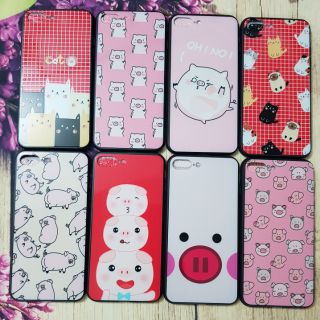 [DC CHỌN HÌNH] Ốp lưng iPhone 7 Plus/8 Plus dẻo bóng hoạt hình heo
