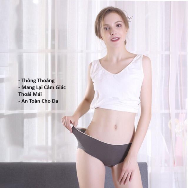 Quần Lót Cotton100 Tàng Hình không Đường May Diệt Khuẩn. | BigBuy360 - bigbuy360.vn