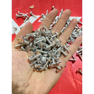 Ốc 4li xoắn Salaya MẪU THÁI Inox 304 - áo tay Ga Honda
