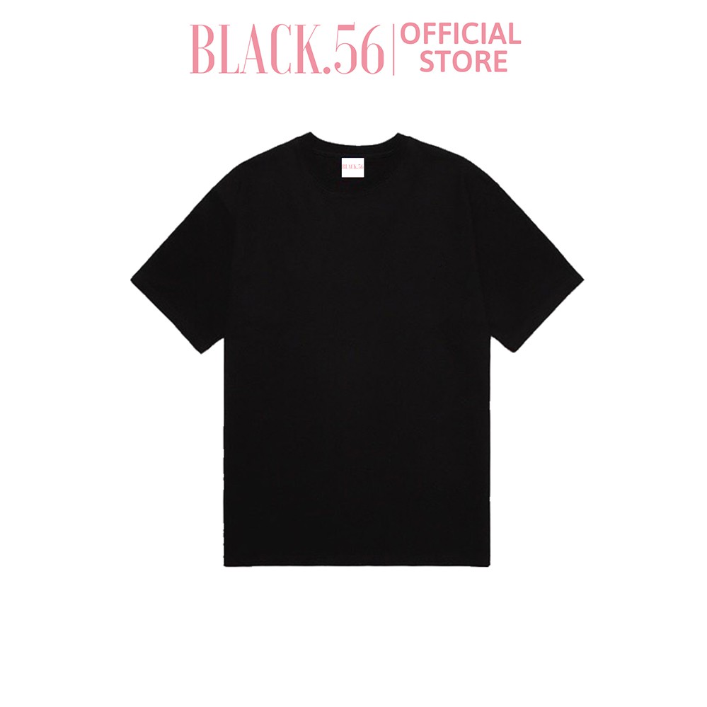 áo đen trơn form rộng BLACK56