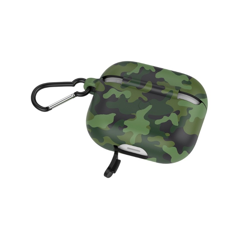 Vỏ Silicone Bảo Vệ Hộp Sạc Airpods Pro4 Pro 4 Kèm Móc Khóa Xinh Xắn