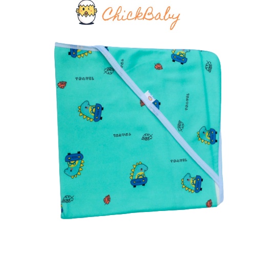 Chăn choàng ủ cho bé 60x50cm Cotton 100% thoáng mát, thấm hút mồ hôi, không ngấn đầu - ChickBabyShop