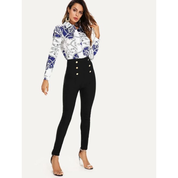 Quần tây legging đen Zara VNXK quần tregging trouser form ôm slim fit zr umi dày định hình body xuất khẩu dư xịn