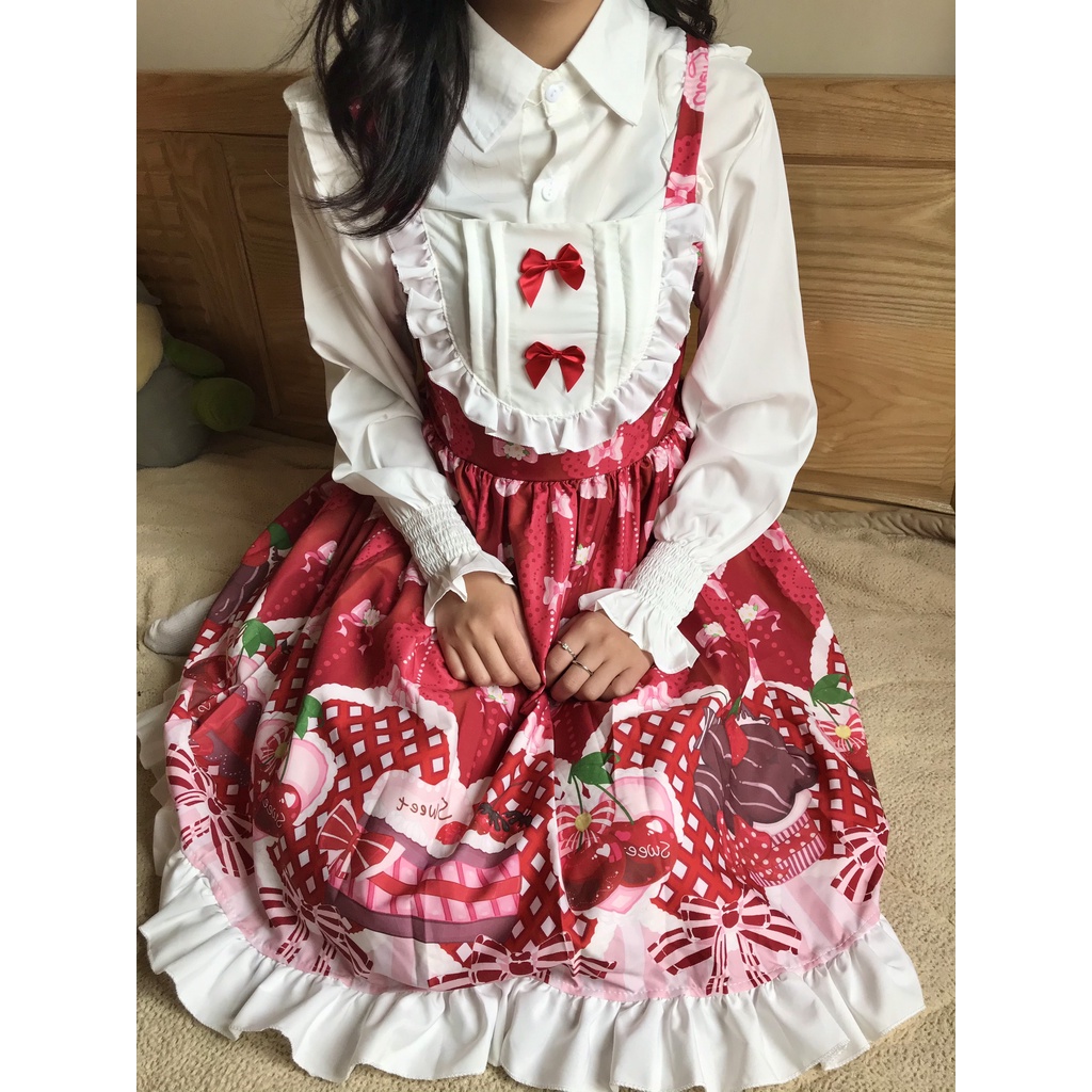 Váy Lolita  Chiều Trà Nhật Bản dễ thương