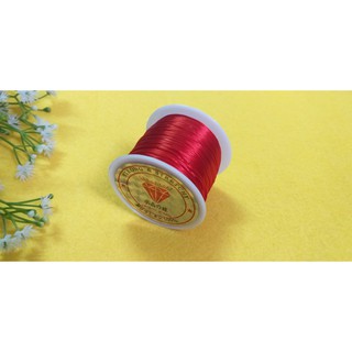 (SALE)Sỉ 45 Mét Dây Cước tơ lụa Nhật thun xỏ vòng cước xâu chuỗi chun co giãn tốt